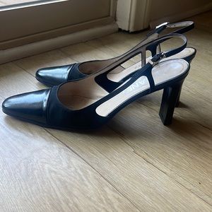 Chanel sling back vintage